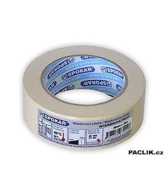 Spokar maskovacia páska interiérová PROFI 25mmx50m - 5d/60°C