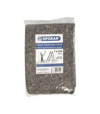 Spokar plachta 100x300cm zakrývacia savá