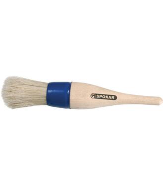 Spokar štetec guľatý 81110 C 16, držadlo - drevo