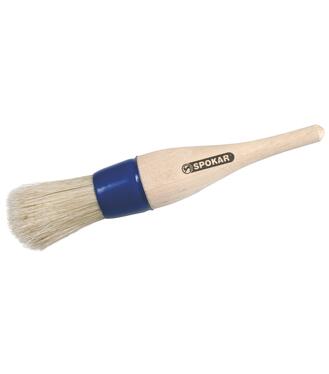 Spokar štetec guľatý 81110 C 22, držadlo - drevo