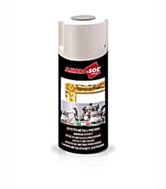 Spray Ambro-Sol Silver chrome paint 400ml