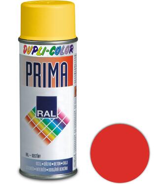 Sprej Prima RAL PR3000 červená ohnivá lesklá 400ml