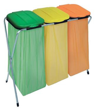 Stojan Strend Pro Ecofix-3, Trio, pre vrecia na odpad