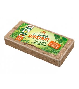 Substrát lisovaný na výsev 700g 10l