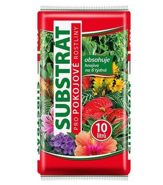 Substrát pre izbové rastliny 10l 200/P