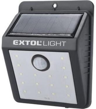 Svietidlo LED so solárnym panelom 120lm 43130