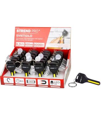 Svietidlo Strend Pro Keychain, kľúčenka, prívesok, s magnetom, LED 60 lm, 75x30mm