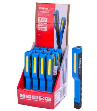 Svietidlo Strend Pro Worklight NX1023, LED 100 lm, magnet, 3xAAA, pracovné