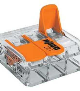 Svorka WAGO 3 zaklapovacia