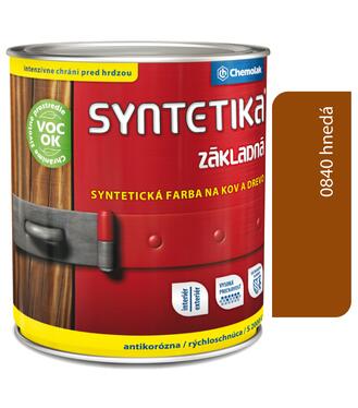 Syntetika S2000U 0840 tmavočervená 0,6l - základná farba