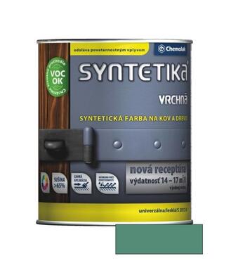 Syntetika S2013U 5100 zelená pastelová tmavá 0,6l - vrchná farba lesklá