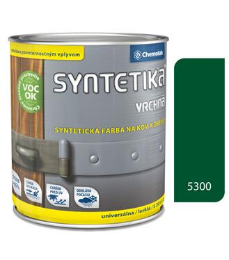 Syntetika S2013U 5300 strednozelená 0,6l - vrchná farba lesklá