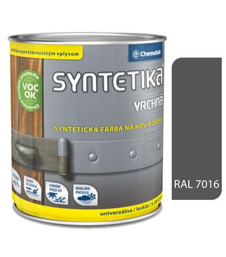 Syntetika S2013U 7016/1805 antracitová šedá 0,6l - vrchná farba lesklá
