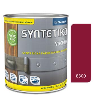 Syntetika S2013U 8300 červená višňová - vrchná farba lesklá 0,6l