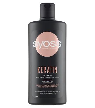 Syoss Šampón Keratin pre jemné a lámavé vlasy 440ml