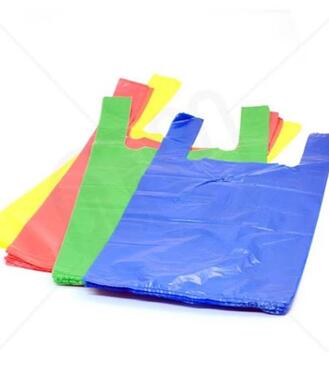 Taška nákupná červená XL 35x20x65cm 100ks