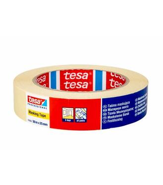 Tesa 51023 25mm/50m - jemne krepovaná 3-dňová maliarska páska