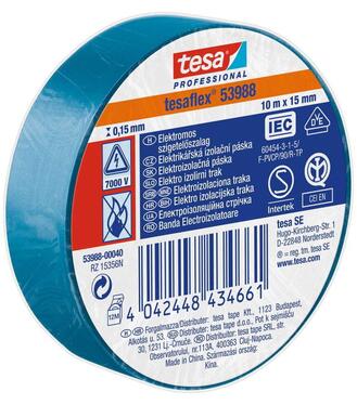 Tesa 53988 Elektroizolačná páska, PVC 10mm x 15m modrá