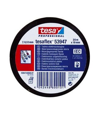 Tesa 53988 Elektroizolačná páska, PVC čierna 20m/19mm