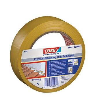 Tesa 67001 PVC fasádna maskovacia páska, UV 6 týždňov, žltá, 33m x 50mm