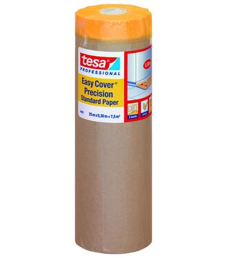 Tesa Easy Cover 4401 zakryvací papier s páskou 25mx300mm