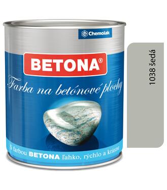 U2043 Betona 1038 sivá - Farba na betón 2,5l