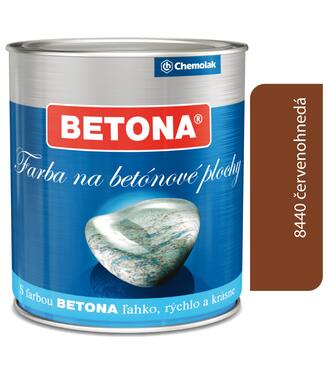 U2043 Betona 8440 červenohnedá - Farba na betón 0,75l