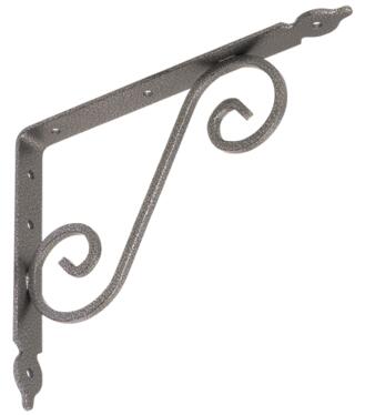 Velano Konzola dekoratívna kovová strieborná WOZ240 240x190mm