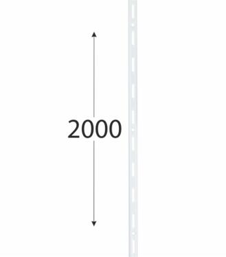 Velano WLS Konzola jednoduchá lišta nosná 2000mm biela