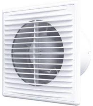 Ventilátor so sieťkou a klapkou 54SC D100