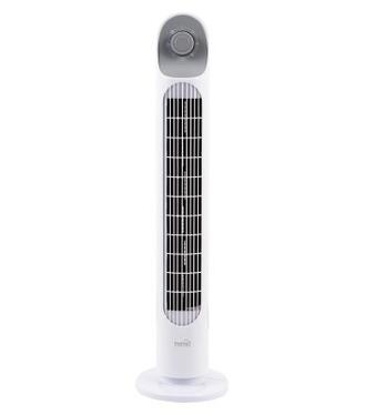 Ventilátor stĺpový biely 82cm 40W