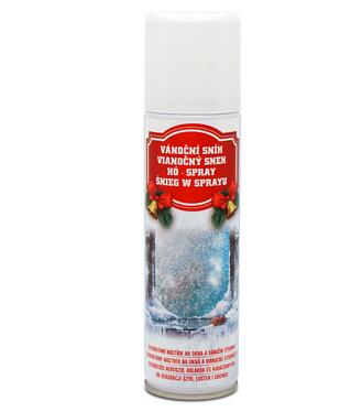 Vianočný sneh 150ml biely - sneh na okná v spreji