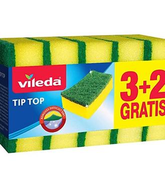 Vileda Špongia na riad 3+2ks