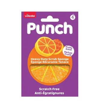 Vileda Viacúčelová hubka Punch Orange 1ks