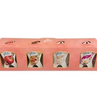 VK Glade Decor sviečka 70g 4ks