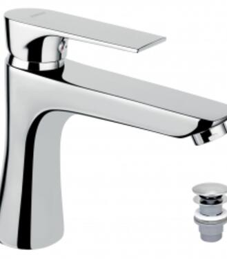 VZORKA Batéria umývadlová stojanková Algeo Square chrom 82003,0