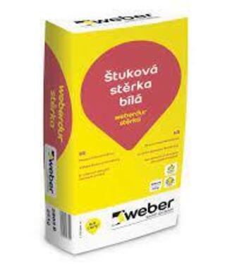 Weberdur ŠŤUKOVÁ STIERKA biela 25kg 3803B