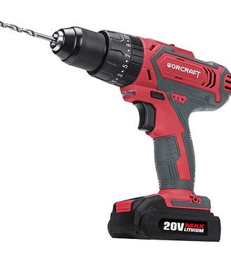 Worcraft CD-20LiH, Skrutkovač 20V, 2x Li-Ion 2.0Ah, kufrík