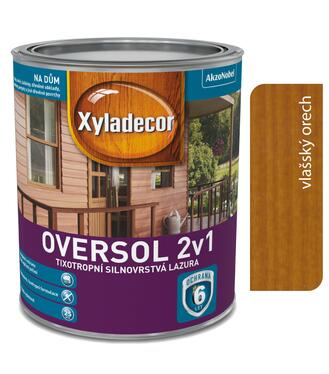Xyladecor Silnovrstvá lalzúra oversol 2v1 Vlašský orech 0,75l