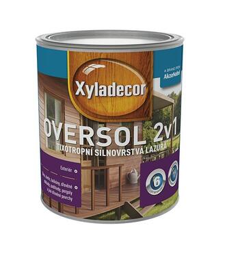Xyladecor Silnovrstvá lazúra oversol 2v1 Biely 5l