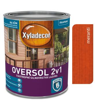 Xyladecor Silnovrstvá lazúra oversol 2v1 Meranti 5l