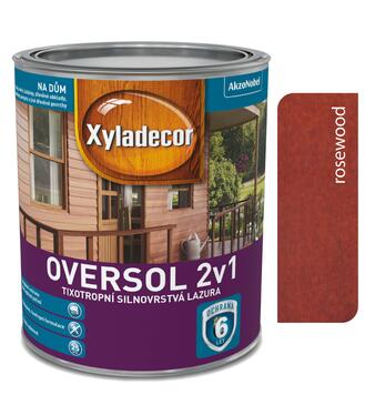Xyladecor Silnovrstvá lazúra oversol 2v1 Rosewood 5 l