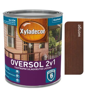 Xyladecor Silnovrstvá lazúra oversol 2v1 Wenge 2,5l