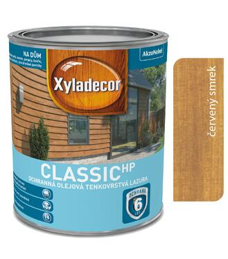 Xyladecor Tenkovrstvá lazúra classic HP červený smrek 2,5l