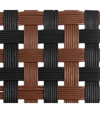 Zástena Polyrat77 0.9x3m UV 800g/m2 čierno-hnedá