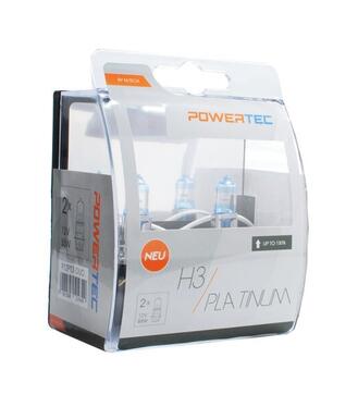 Žiarovka H3 12V DUO Powertec platinum +130%
