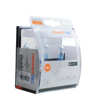 Žiarovka H7 12V DUO Powertec platinum +130%