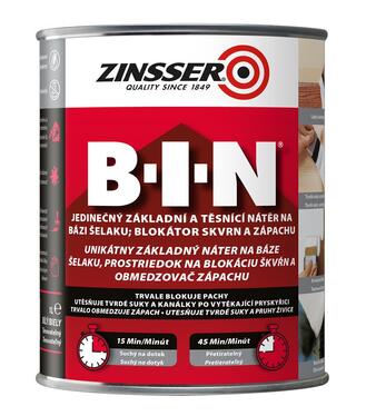 Zinsser BIN 2,5l - blokátor škvŕn a zápachu