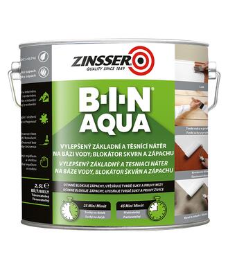 Zinsser BIN Aqua 2,5l - blokátor škvŕn a zápachu