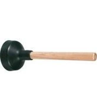 Zvon na WC gumený s drevenou rukoväťou